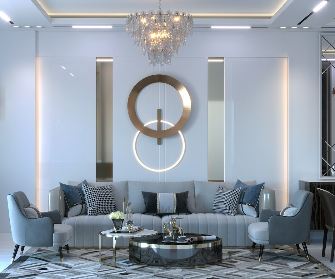 celebrity mansion living room
