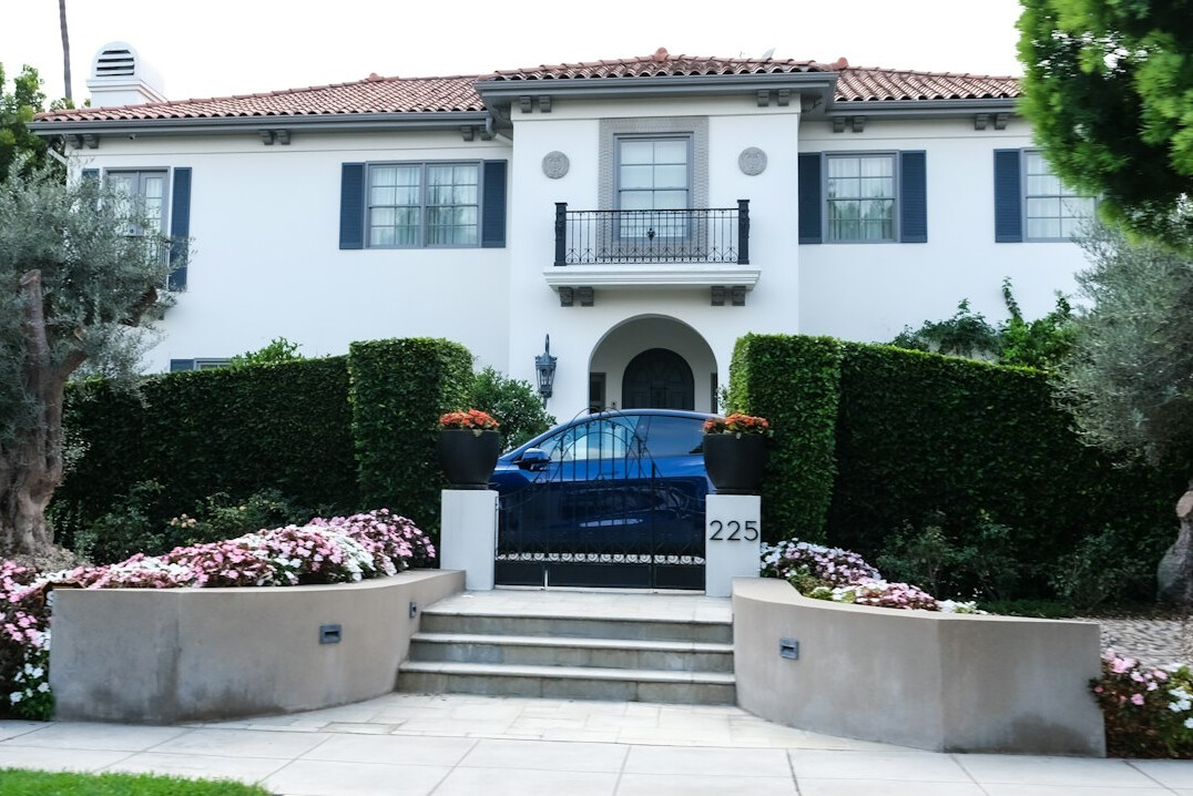 celebrity home exterior