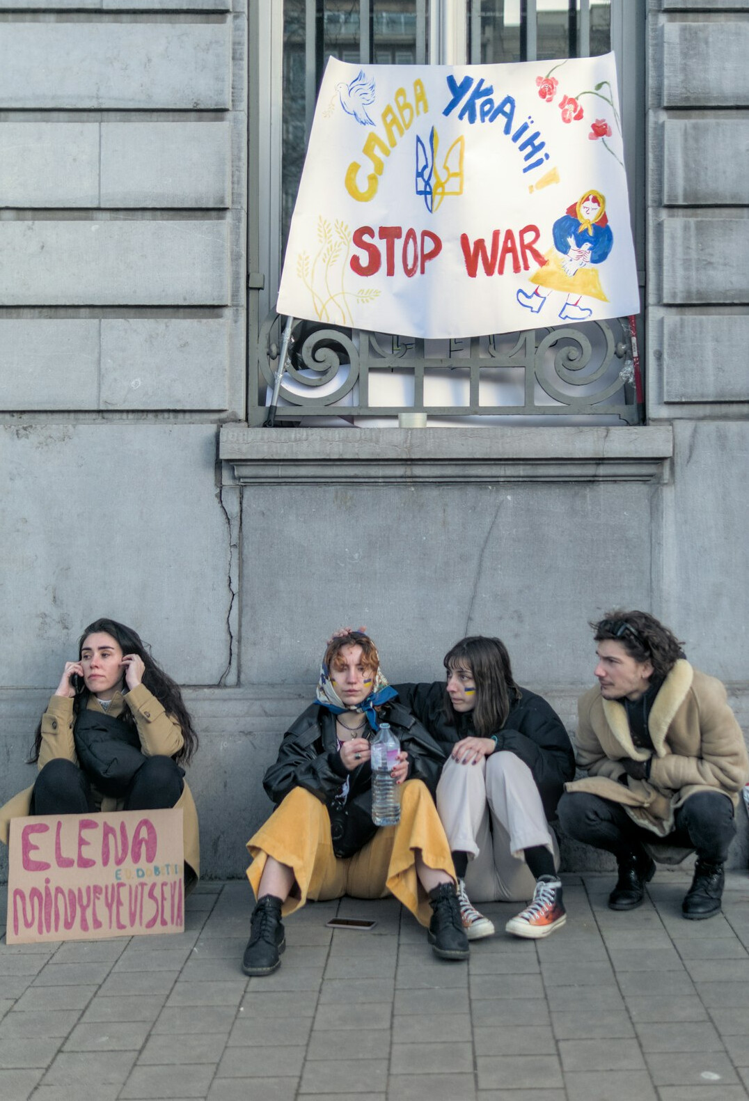 Portrait of four European editorial team members