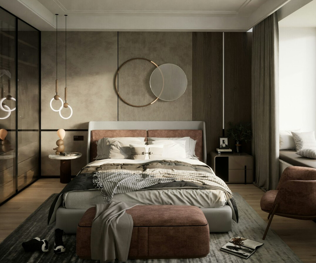 luxury bedroom interior