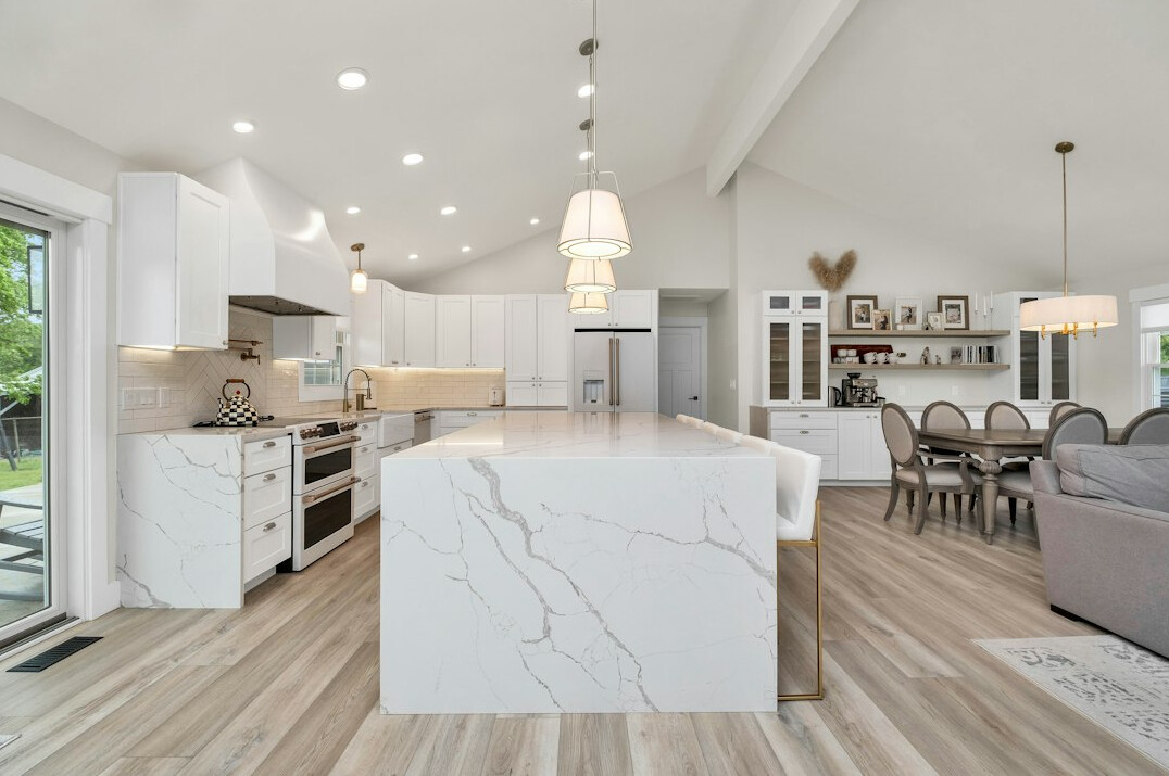modern kitchen island